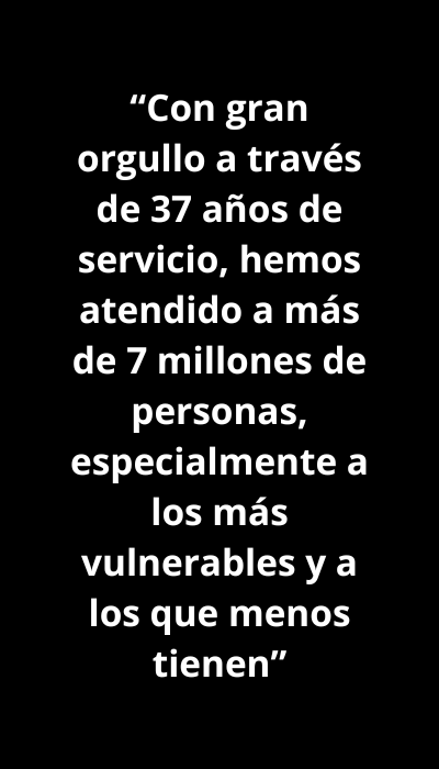 Atención a 7 millones de personas